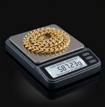 Honest weighing on digital balance scale